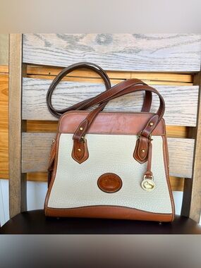 Dooney & Bourke All-Weather Leather Carpet Shoulder Bag